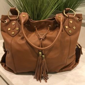 Pebble leather Rafe tote